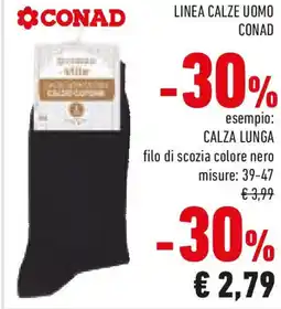 Conad Linea calze uomo CONAD offerta