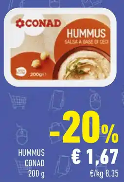 Conad Hummus CONAD offerta