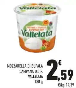 Conad Mozzarella di bufala campana D.O.P. VALLELATA offerta