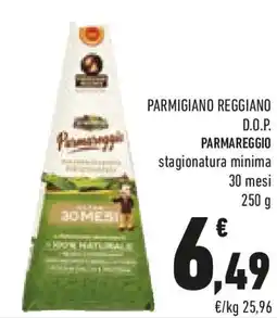 Conad Parmigiano reggiano D.O.P. PARMAREGGIO offerta