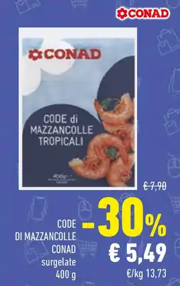 Conad Code di mazzancolle CONAD offerta