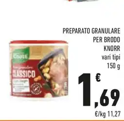 Conad Preparato granulare per brodo KNORR offerta