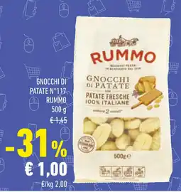 Conad Gnocchi di patate N°117 RUMMO offerta