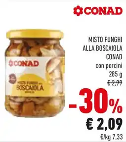 Conad Misto funghi alla boscaiola CONAD offerta
