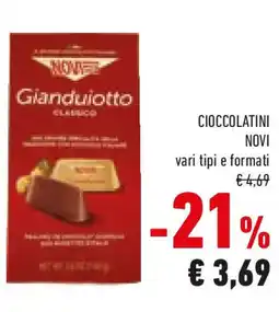 Conad Cioccolatini NOVI offerta