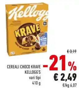 Conad Cereali choco krave KELLOGG'S offerta
