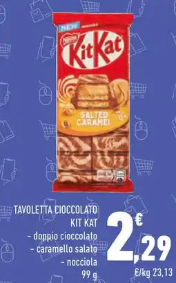 Conad Tavoletta cioccolato KIT KAT offerta