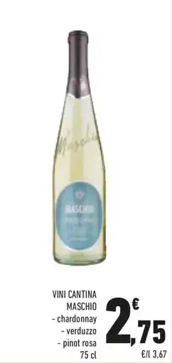 Conad Vini cantina MASCHIO offerta