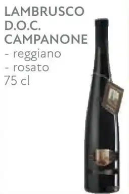 Conad Superstore Lambrusco d.o.c. campanone offerta