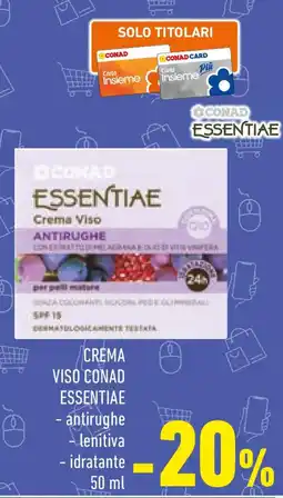 Conad Crema viso CONAD ESSENTIAE offerta