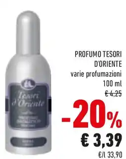 Conad Profumo TESORI D'ORIENTE offerta