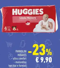 Conad Pannolini HUGGIES offerta
