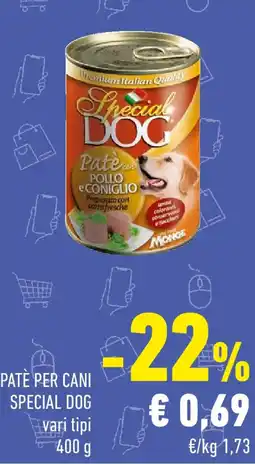 Conad Patè per cani SPECIAL DOG offerta