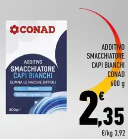Conad Additivo smacchiatore capi bianchi CONAD offerta
