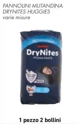 Conad Pannolini mutandina drynites HUGGIES offerta