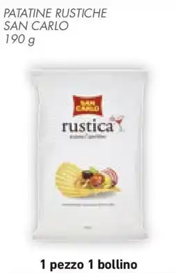 Conad Patatine rustiche SAN CARLO offerta