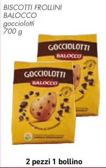 Conad Biscotti frollini BALOCCO offerta