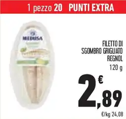 Conad Filetto di sgombro grigliato REGNOL offerta