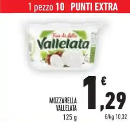 Conad Mozzarella VALLELATA offerta