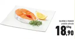 Conad Salmone a trancio offerta