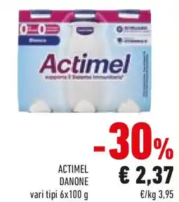 Conad Actimel DANONE offerta