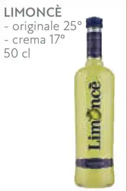 Conad Superstore LIMONCÈ originale 25° - crema 17° offerta