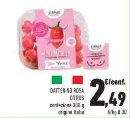 Conad Superstore Datterino rosa citrus offerta