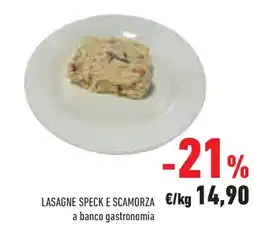 Conad Superstore Lasagne speck e scamorza offerta
