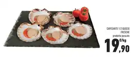 Conad Superstore Capesante 1/2 guscio fresche offerta