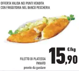 Conad Superstore Filetto di platessa panato offerta