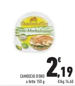 Conad Superstore Camoscio d'oro a fette offerta