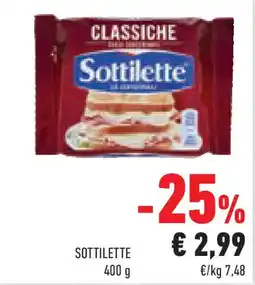 Conad Superstore Sottilette offerta