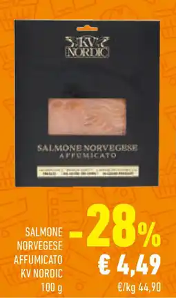 Conad Superstore Salmone norvegese affumicato KV NORDIC offerta
