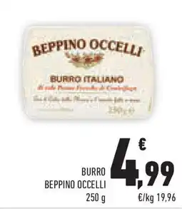 Conad Superstore Burro BEPPINO OCCELLI offerta