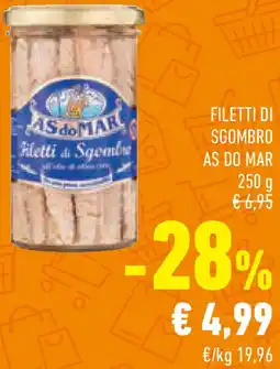 Conad Superstore Filetti di sgombro AS DO MAR offerta