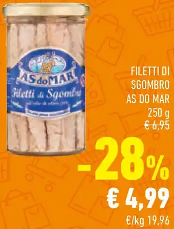 Conad Superstore Filetti di sgombro AS DO MAR offerta