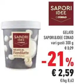 Conad Superstore Gelato sapori&idee CONAD offerta