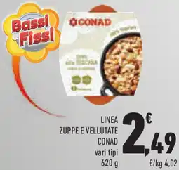 Conad Superstore Linea zuppe e vellutate CONAD offerta