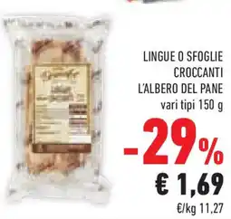 Conad Superstore Lingue o sfoglie croccanti l'albero del pane offerta