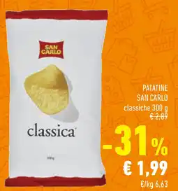 Conad Superstore Patatine SAN CARLO offerta