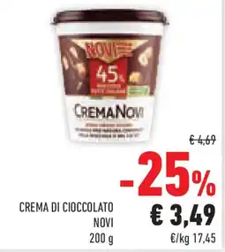 Conad Superstore Crema di cioccolato NOVI offerta