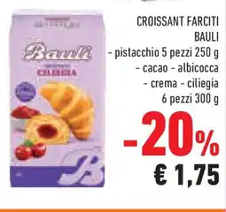 Conad Superstore Croissant farciti BAULI offerta