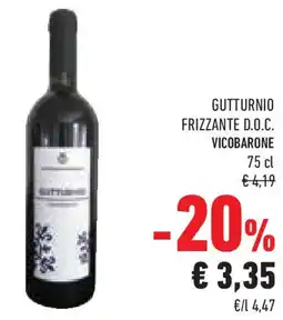 Conad Superstore Gutturnio frizzante d.o.c. VICOBARONE offerta