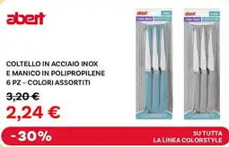 Max Factory Abert coltello in acciaio inox e manico in polipropilene offerta