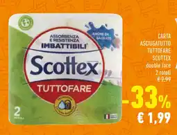 Conad Superstore Carta asciugatutto tuttofare SCOTTEX offerta