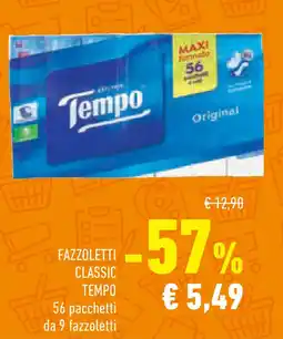 Conad Superstore Fazzoletti classic TEMPO offerta
