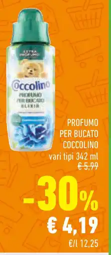 Conad Superstore Profumo per bucato COCCOLINO offerta