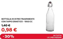 Max Factory Bottiglia in vetro trasparente offerta