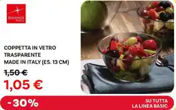 Max Factory Bormioli coppetta in vetro trasparente offerta