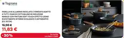 Max Factory Tognana padella in alluminio riciclato e forgiato adatto offerta